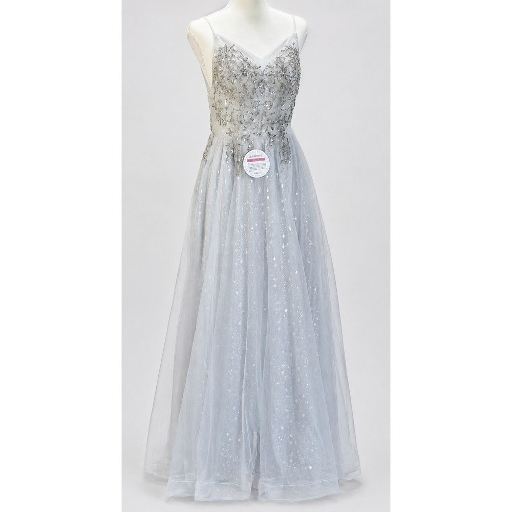 Sparkly Princess Formal Gown Women's Sz L Celestial Tulle Ethereal Cinderella